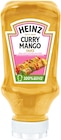 Curry Mango Sauce im Angebot bei REWE in Weimar Curry Mango Sauce Angebote von Heinz bei REWE Weimar für 1,49 €