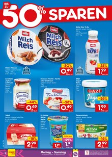Joghurt im Netto Marken-Discount Prospekt "Aktuelle Angebote" mit 67 Seiten (Ingolstadt)