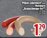 Pfälzer-Leberwurst im EDEKA Prospekt Pfälzer-Leberwurst von im aktuellen EDEKA Prospekt für 1,29 €