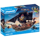 Bateau pirates - PLAYMOBIL - Carrefour à Vanves Bateau pirates - PLAYMOBIL en promo chez Carrefour Vanves à 69,99 €