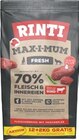 MAX-I-MUM OVERFILL 12+2 KG GRATIS Angebote von Rinti bei Zookauf Leverkusen für 52,90 €