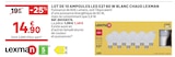 Lot de 10 ampoules LED E27 60 W blanc chaud - LEXMAN - LEROY MERLIN à Athis-Mons Lot de 10 ampoules LED E27 60 W blanc chaud - LEXMAN en promo chez LEROY MERLIN Athis-Mons à 14,90 €