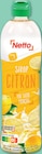 Sirop citron - Netto en promo chez Netto Sirop citron - Netto dans le catalogue Netto