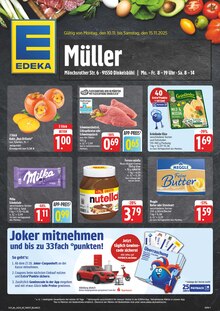 Aktueller EDEKA Dinkelsbühl Prospekt "Wir lieben Lebensmittel!" mit 8 Seiten