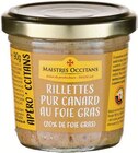 Rillettes pur canard au foie gras - MAISTRES OCCITANS - Intermarché Hyper à Versailles Rillettes pur canard au foie gras - MAISTRES OCCITANS en promo chez Intermarché Hyper Versailles à 2,95 €