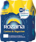 Eau minérale naturelle gazeuse - ROZANA dans le catalogue Carrefour