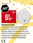 Détecteur de fumée - Smartwares - Bricorama Détecteur de fumée - Smartwares à 6,45 € dans le catalogue Bricorama