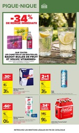 Promos Red Bull dans le catalogue "PIQUE-NIQUE" de Carrefour Red Bull en promo dans le catalogue Carrefour à la page 23