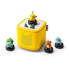 Fnac Poitiers - Promo Conteuse d’histoires Tonies Mega Coffret Toniebox 2 Pokémon Jaune Eclair + Figurines Tonie Pikachu Salameche Bulbizarre Carapuce Promo Conteuse d’histoires Tonies Mega Coffret Toniebox 2 Pokémon Jaune Eclair + Figurines Tonie Pikachu Salameche Bulbizarre Carapuce à 159,99 € dans le catalogue Fnac à Poitiers