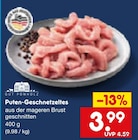 Aktuelle Pute Angebote bei Netto Marken-Discount in Pforzheim Aktuelles Puten-Geschnetzeltes Angebot bei Netto Marken-Discount in Pforzheim ab 3,99 €