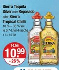 Tequila Silver oder Reposado oder Sierra Tropical Chilli Angebote von Sierra bei V-Markt Kempten für 10,99 €