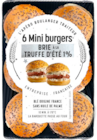 6 Mini Burgers en promo à 4,99 € chez Lidl 6 Mini Burgers dans le catalogue Lidl