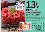 Viande hachée pur bœuf 5% Mat. Gr. à E.Leclerc dans Combrée Viande hachée pur bœuf 5% Mat. Gr. à E.Leclerc dans Combrée