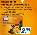 Backpapier für Heißluftfritteusen im expert Prospekt Backpapier für Heißluftfritteusen von im aktuellen expert Prospekt für 2,99 €
