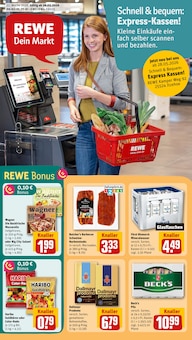 Becks im aktuellen REWE Prospekt (Hamburg) Becks im REWE Prospekt "Dein Markt" mit 32 Seiten (Hamburg)
