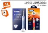 5€ Rabatt von Oral-B im aktuellen Müller Prospekt für 