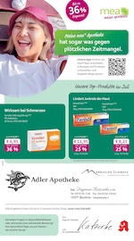 mea - meine apotheke Apotheken Prospekt der aktuellen Woche mit 4 Seiten, gültig von 01.07.2026 bis 31.07.2026, in Müncheberg und Umgebung Aktueller mea - meine apotheke Apotheken Prospekt in Müncheberg und Umgebung, "Unsere Juli-Angebote" mit 4 Seiten, 01.07.2026 - 31.07.2026