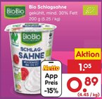 Bio Schlagsahne Angebote von BioBio bei Netto Marken-Discount Lahr für 0,89 €
