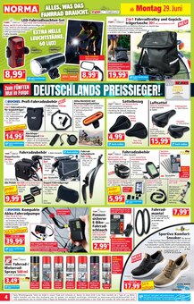 Fahrrad im Norma Prospekt "Mehr fürs Geld" mit 19 Seiten (Ingolstadt)