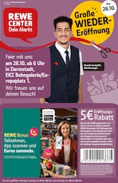 REWE Prospekt "Dein Markt" für Weiterstadt, 24 Seiten, 27.10.2025 - 01.11.2025 REWE Prospekt "Dein Markt" für Weiterstadt, 24 Seiten, 27.10.2025 - 01.11.2025