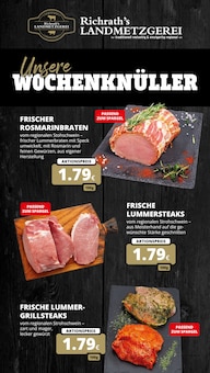 Steak im aktuellen REWE Prospekt (Köln) Steak im REWE Prospekt "Dein Markt" mit 27 Seiten (Köln)