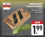 EDEKA Strullendorf - Fränkische Mini-Gurken Angebot im Prospekt Fränkische Mini-Gurken bei EDEKA im Strullendorf Prospekt für 1,99 €