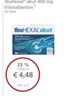 LINDA Premiumapotheke Wesseling - IbuHEXAL akut 400 mg Filmtabletten Angebot im Prospekt IbuHEXAL akut 400 mg Filmtabletten bei LINDA Premiumapotheke im Wesseling Prospekt für 4,48 €