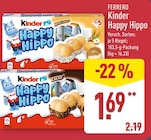Kinder Happy Hippo im ALDI Nord Prospekt Kinder Happy Hippo von Ferrero im aktuellen ALDI Nord Prospekt für 1,69 €