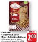 Unsere Goldstücke Brötchen im Angebot bei E center in Reutlingen Unsere Goldstücke Brötchen Angebote von Coppenrath & Wiese bei E center Reutlingen für 2,00 €
