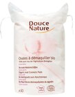 Ovales à démaquiller x 50 - DOUCE NATURE en promo chez NaturéO Antony à 2,25 €