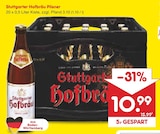 Pilsner im Angebot bei Netto Marken-Discount in Ulm Pilsner Angebote von Stuttgarter Hofbräu bei Netto Marken-Discount Ulm für 10,99 €