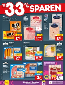 Wurst im Netto Marken-Discount Prospekt "Aktuelle Angebote" mit 61 Seiten (Trier)