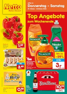 Eier im aktuellen Netto Marken-Discount Prospekt (Krefeld) Eier im Netto Marken-Discount Prospekt "Aktuelle Angebote" mit 69 Seiten (Krefeld)