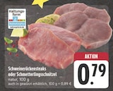 Schweinerückensteaks Angebote bei EDEKA Weiden für 0,79 €