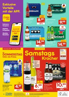 Krombacher im Netto Marken-Discount Prospekt "DER ORT, AN DEM DU IMMER AUSGEZEICHNETE PREISE FINDEST." mit 2 Seiten (Lippstadt)