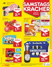 Flensburger Pilsener Angebote im Prospekt "Aktuelle Angebote" von Netto Marken-Discount auf Seite 46