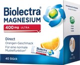 Biolectra Magnesium 400 mg Ultra Direct Orange Angebot in Erligheim Biolectra Magnesium 400 mg Ultra Direct Orange im aktuellen Prospekt bei mea - meine apotheke in Erligheim