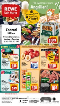 Coca Cola im REWE Prospekt "Dein Markt" mit 30 Seiten (Hilden)