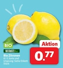 Aktuelle Zitronen Angebote bei Markant Nordwest in Bielefeld Aktuelles Bio Zitronen Angebot bei Markant Nordwest in Bielefeld ab 0,77 €