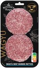 Aktuelles Wagyu Beef Burger Patties Angebot bei REWE in Jena ab 5,55 €