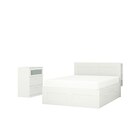 Aktuelles Schlafzimmermöbel 2er-Set weiß 140x200 cm Angebot bei IKEA in Bochum ab 408,99 €