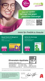 mea - meine apotheke Apotheken Prospekt der aktuellen Woche mit 4 Seiten, gültig von 01.10.2026 bis 31.10.2026, in Blaustein und Umgebung Aktueller mea - meine apotheke Apotheken Prospekt in Blaustein und Umgebung, "Unsere Oktober-Angebote" mit 4 Seiten, 01.10.2026 - 31.10.2026
