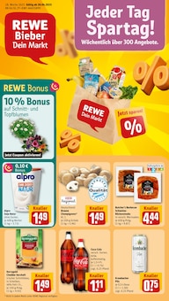 REWE Prospekt Dein Markt mit 20 Seiten
