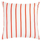 Kissenbezug weiß orange/Streifen von NICKFIBBLA im aktuellen IKEA Prospekt für 2,49 €