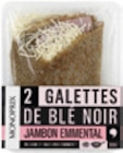 Galette de blé noir jambon emmental - Monoprix à 3,12 € dans le catalogue Monoprix
