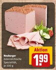 Aktuelle Wurst Angebote bei REWE in Karlsruhe Aktuelles Neuburger Angebot bei REWE in Karlsruhe ab 1,99 €