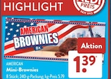 Mini-Brownies im ALDI SÜD Prospekt Mini-Brownies von American im aktuellen ALDI SÜD Prospekt für 1,39 €