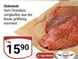 Clubsteak im Angebot bei GLOBUS in Frechen Clubsteak Angebote von Charoluxe bei GLOBUS Frechen für 15,90 €