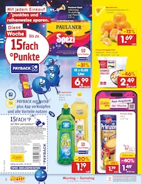 Paulaner spezi Angebot im aktuellen Netto Marken-Discount Prospekt auf Seite 2