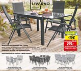 Aluminium-Gartenmöbel-Set, 5-teilig Angebote von LIVARNO home bei Lidl Minden für 279,00 €